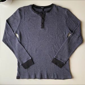 F21 Men’s Thermal Long Sleeve Shirt